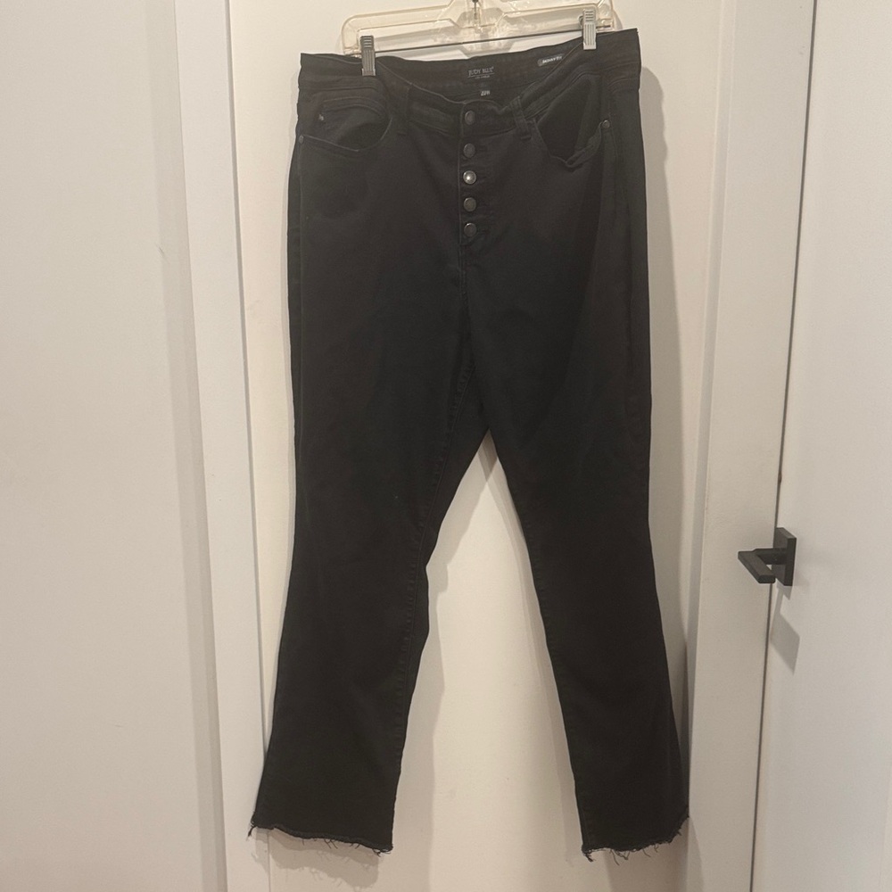 Judy Blue Women's Black Boot Cut Jeans